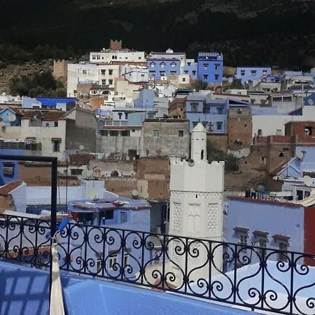 Aymane Rooftop Budget Panoramic Hotel Šafšawán Exteriér fotografie