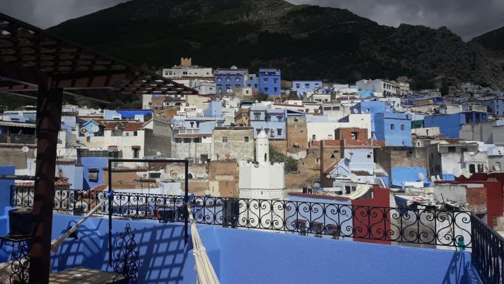 Aymane Rooftop Budget Panoramic Hotel Šafšawán Exteriér fotografie